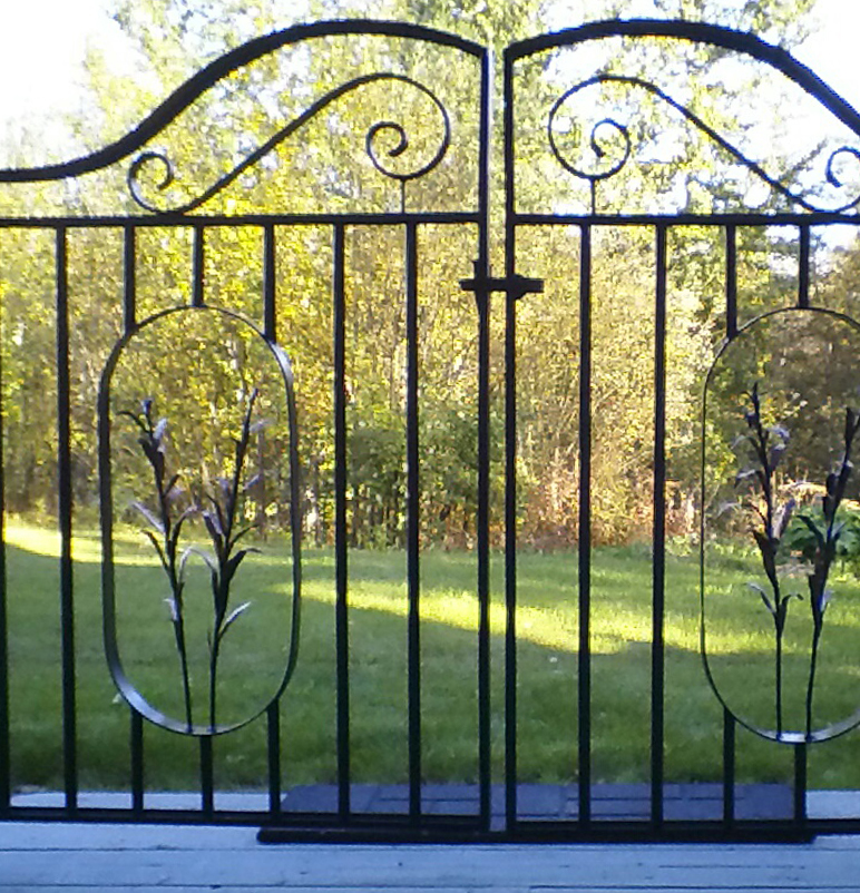 Wrought Iron Fence Railing